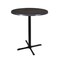Holland Bar Stool Co 42" Tall In/Outdoor All-Season Table, 30" dia. Charcoal Top OD211-3042BWOD30RChar - alternate 1